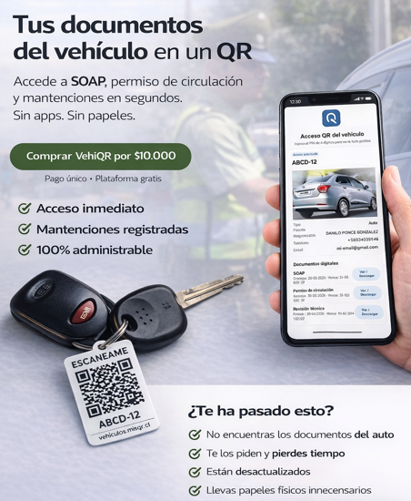 VehiQR - Llavero QR