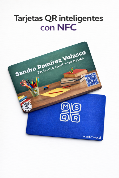 vCard Tarjeta digital QR y NFC