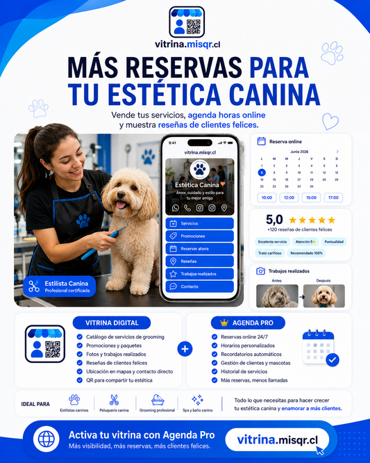 + Agenda Pro - para Vitrina Digital QR