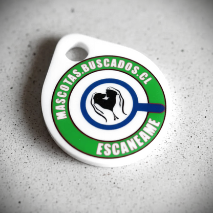 Medalla para mascotas QR