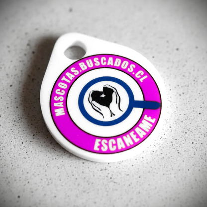 Medalla para mascotas QR