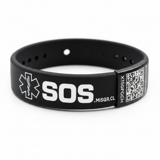 Pulsera SOS alerta medica